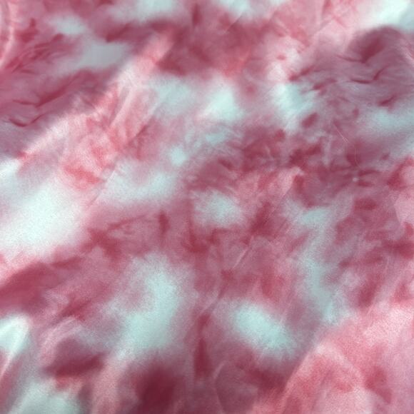 Altar’d State- Midi Silky Slip Skirt- Pink and white - Size Medium- tie dye - Picture 7 of 8